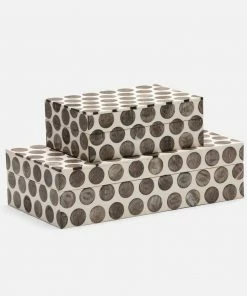 Made Goods Gifts By Occasion HORN & RESIN BOX - 2 Sizes Available