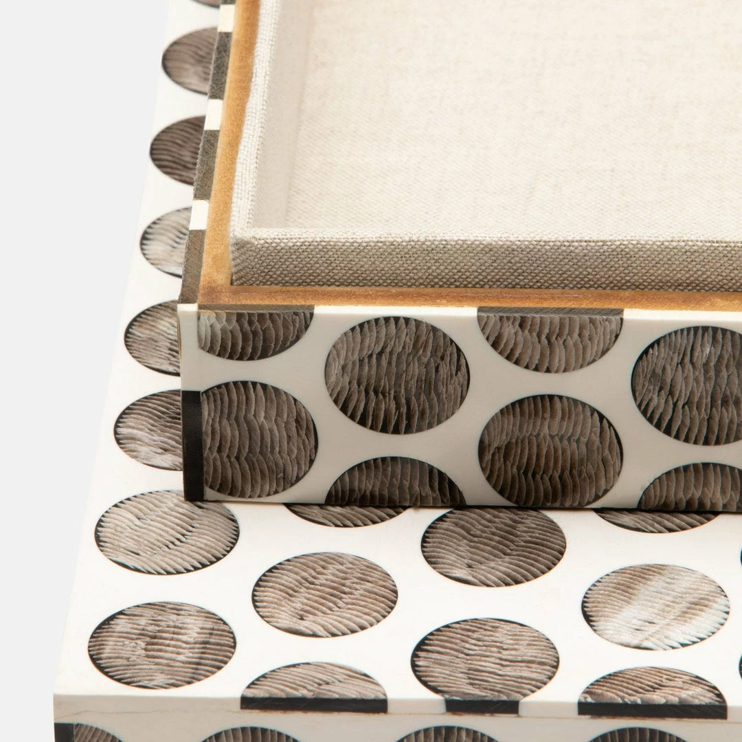 Made Goods Gifts By Occasion HORN & RESIN BOX - 2 Sizes Available Made Goods Gifts By Occasion HORN & RESIN BOX - 2 Sizes Available