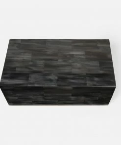 Made Goods HORN BOX DARK FAUX