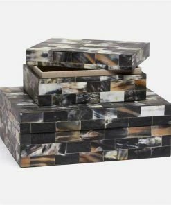 Made Goods Horn Box Mixed Squares - 2 Sizes Available