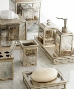 Kassatex Tray Vintage Mirror Host/Hostess