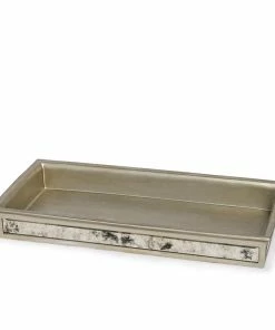 Kassatex Tray Vintage Mirror Host/Hostess