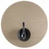 Chilewich Placemat Basketweave Round (Available In 2 Colors)