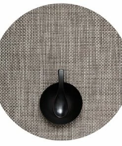 Chilewich Placemat Basketweave Round (Available In 2 Colors)