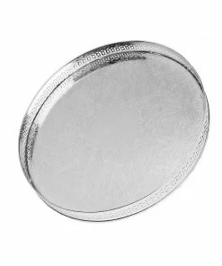 Godinger Gifts By Occasion ROUND GALLERY TRAY