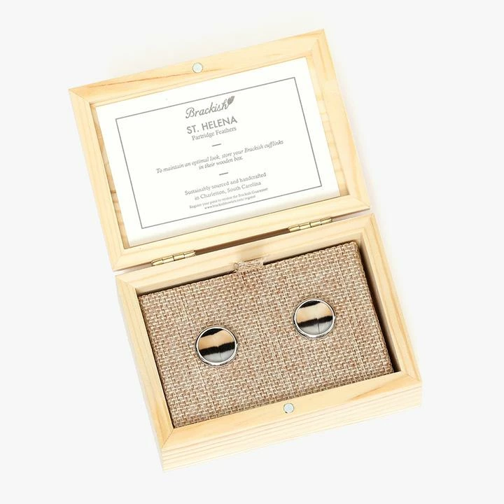 Brackish ST. HELENA CUFFLINKS Brackish ST. HELENA CUFFLINKS