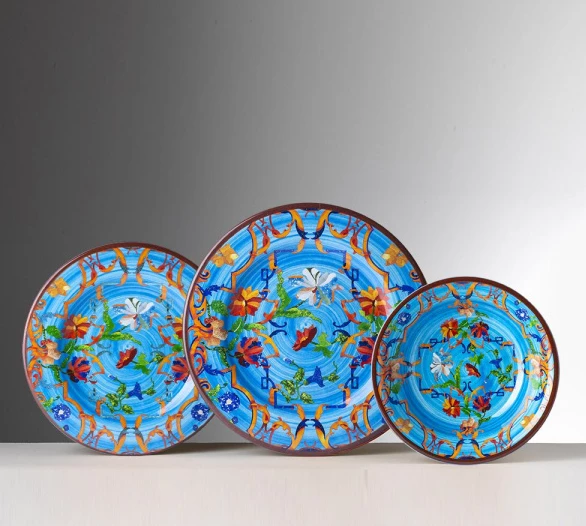 Pancale Turquoise Melamine (Available In 3 Sizes) By Mario Luca Giusti Pancale Turquoise Melamine (Available In 3 Sizes) By Mario Luca Giusti