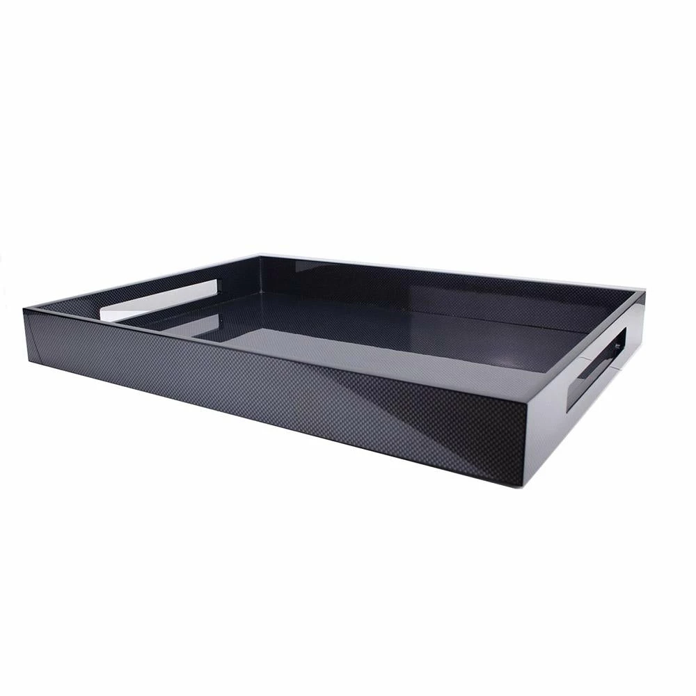 Addison Ross Tray Lacquered Carbon (Large) Gifts By Occasion Addison Ross Tray Lacquered Carbon (Large) Gifts By Occasion
