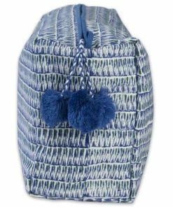 Gray Market Design Toiletry Bag - Tula Blue Gifts By Recipient