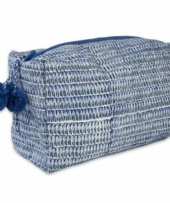 Gray Market Design Toiletry Bag - Tula Blue Gifts By Recipient